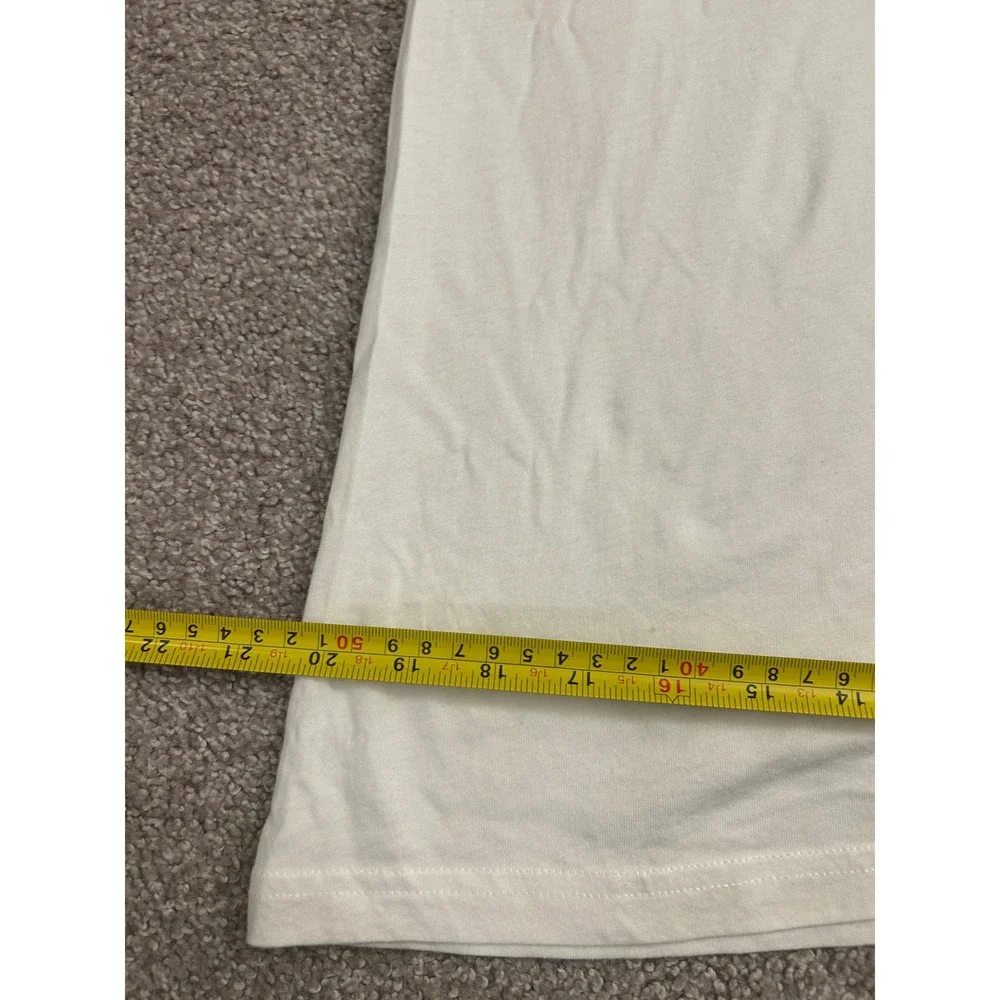 Polo Ralph Lauren TShirt Mens Large White Slim Fit Cotton Pony Logo Short Sleeve